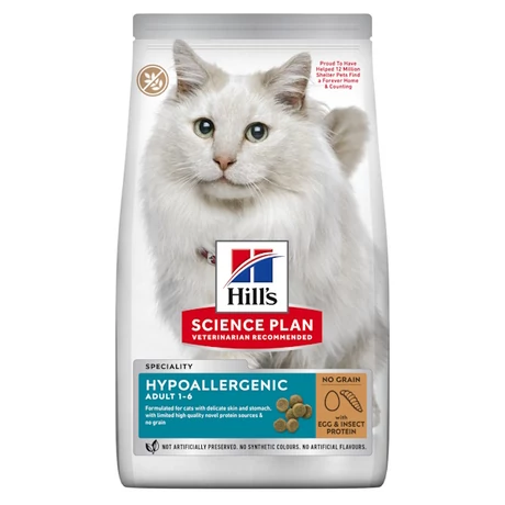 Hill's Science Plan HYPOALLERGENIC SZÁRAZ MACSKAELEDEL