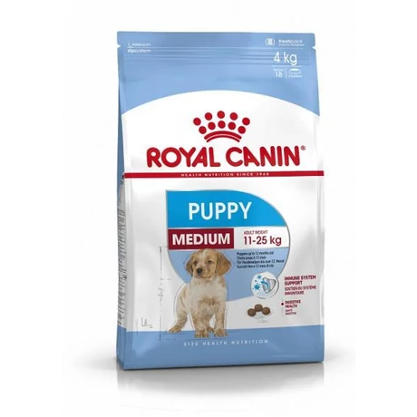 Royal Canin Medium Puppy 4kg - Lejár: 2026.07.09