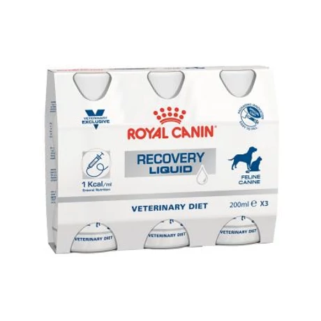 Royal Canin Canine/Feline ICU Recovery Liquid 3x200ml