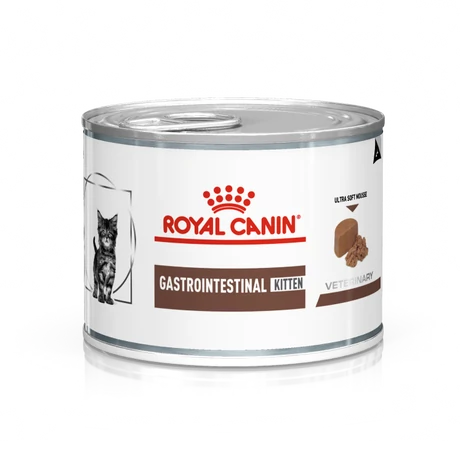 Royal Canin GastroIntestinal Kitten Ultra Soft Mousse konzerv 195g