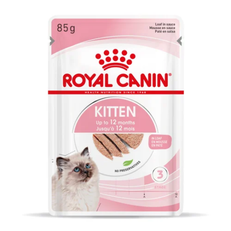 Royal Canin Kitten Loaf pépes kölyöktáp – 12x85g