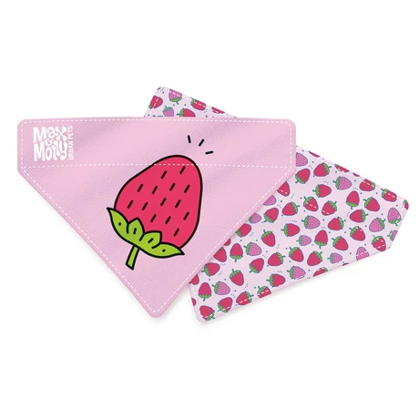 Max & Molly Bandana - Strawberry Dream - S