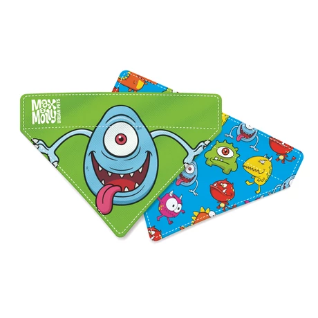 Max & Molly Bandana - Little Monster - S