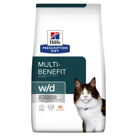 Hill's PD Feline w/D Diabetes Care 3kg