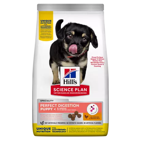 Hills SP Canine Puppy Perfect Digestion Medium Breed 14kg