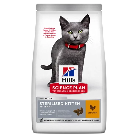 Hills SP Feline Sterilised Kitten Chicken 3kg