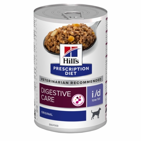Hills PD Canine i/d Digestive Care Low Fat konzerv 12x360g