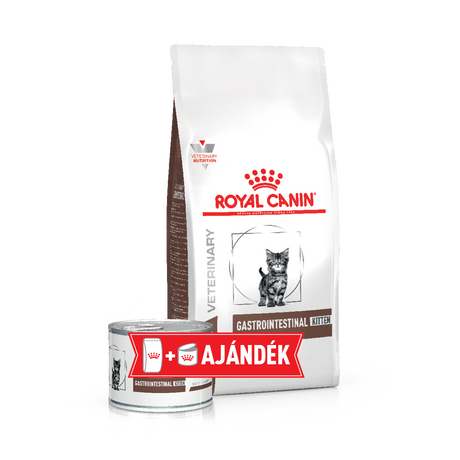Royal Canin Feline Gastrointestinal Kitten 2kg + AJÁNDÉK konzerv