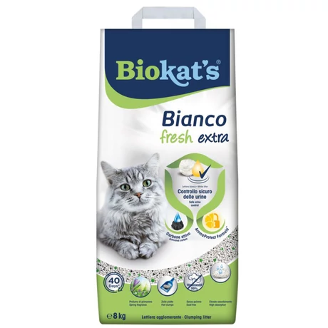 Gimcat Biokats Bianco Fresh macskaalom 10kg