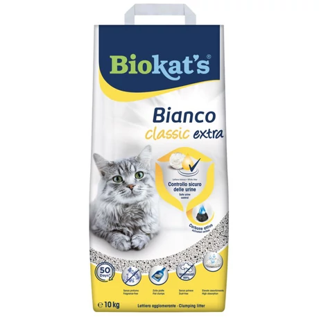 Gimcat Biokats Bianco Fresh macskaalom 10kg