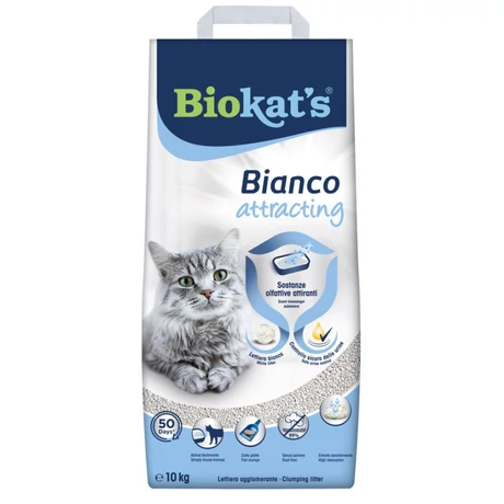 Gimcat Biokats Bianco Fresh macskaalom 10kg