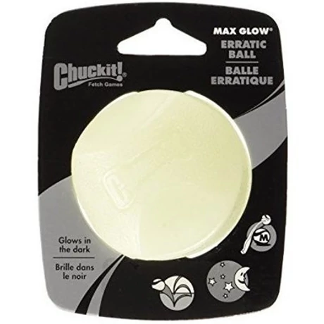 Chuckit! Max Glow Erratic Reflexlabda M