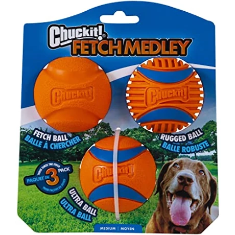 Chuckit! Fetch Medley Gen3 – labda szett