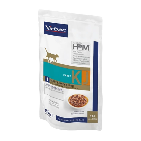Virbac HPM DIET CAT Kidney & Joint 1 Early alutasakos