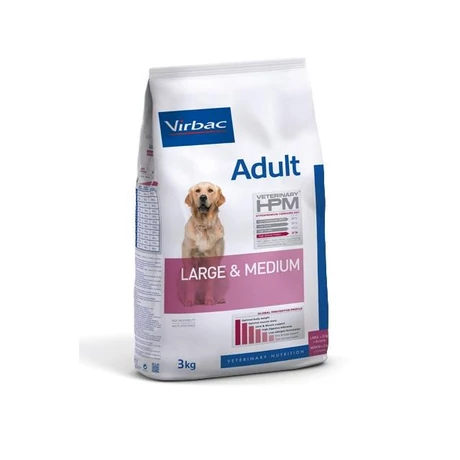 Virbac HPM Dog Adult Large & Medium 3kg