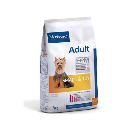 Virbac HPM Dog Adult Small & Toy  Dental 1,5kg