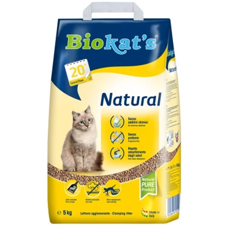 Gimpet biokats natural 5kg alom