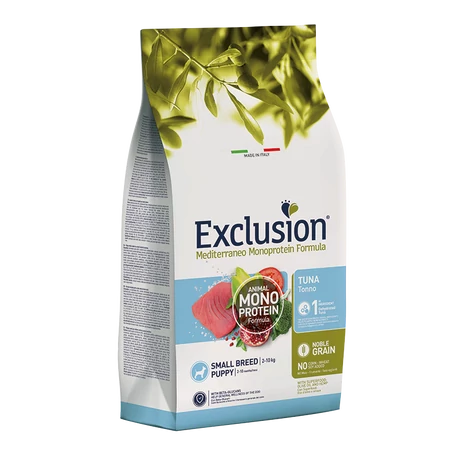 Exclusion Mediterraneo Monoprotein Formula Puppy Tuna Small Breed 2kg