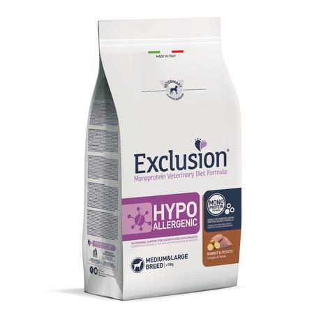Exclusion Canine Hypoallergenic Rabbit &amp; Potato Medium &amp; Large Breed 2kg