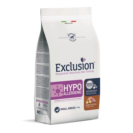 Exclusion Canine Hypoallergenic Rabbit & Potato Small Breed 2kg