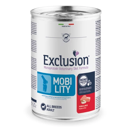Exclusion Canine Mobility Pork konzerv 400g