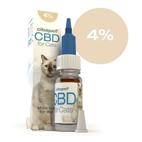 Cibapet 4% CBD olaj macskáknak 10ml