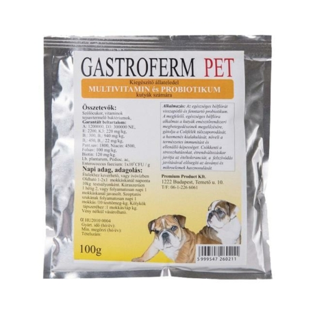 Gastroferm pet kutya 100g