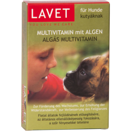 Lavet Algás Multivitamin Tabletta kutya 50db