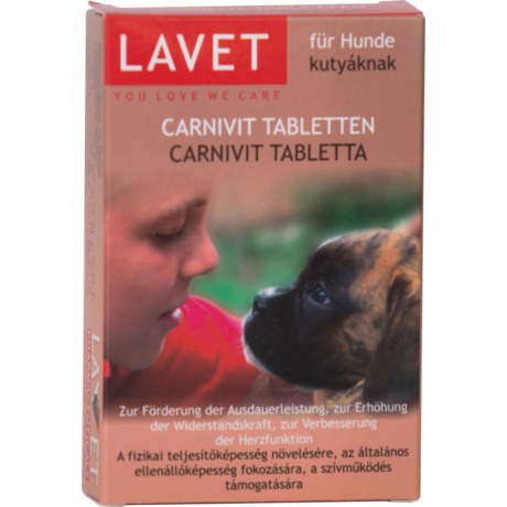 Lavet Carnivit Tabletta kutya 50db