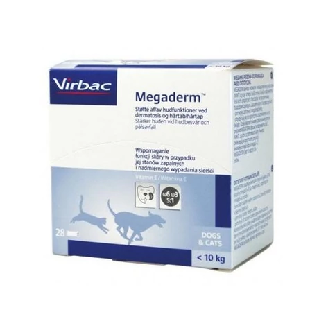 Megaderm oldat 10kg alatti kutyák és macskák részére