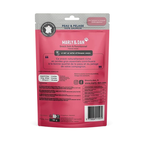 Marly & Dan Booster Omega 3 Treats for Dog 50g