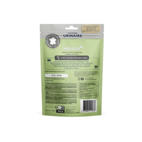 Marly & Dan Urinary system Treats for Cat 40g
