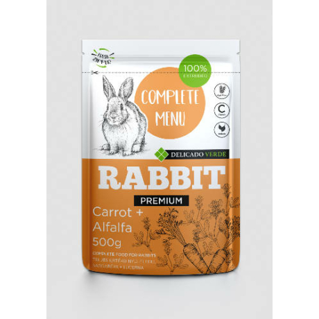 Delicado Verde Complete Menu Rabbit Premium 500g