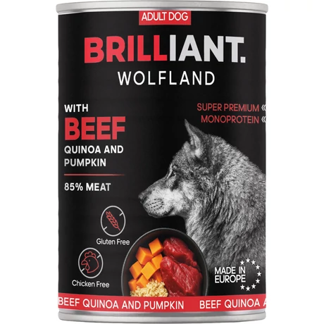 Brilliant Wolfland Venison Monoprotein konzerv