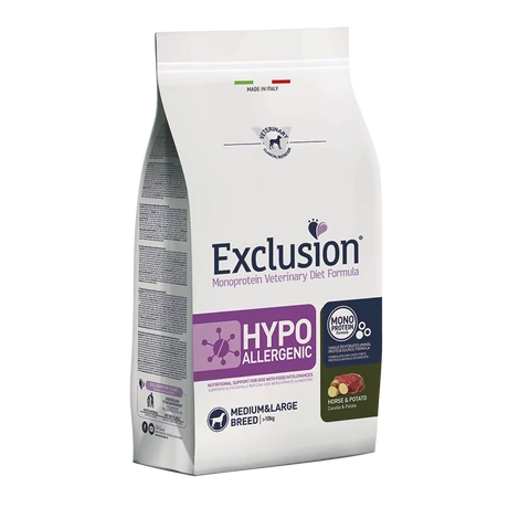 Exclusion Hypoallergenic Horse Small kutyatáp