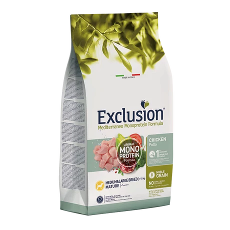 Exclusion Mature Chicken Medium-Large Breed kutyatáp 3kg