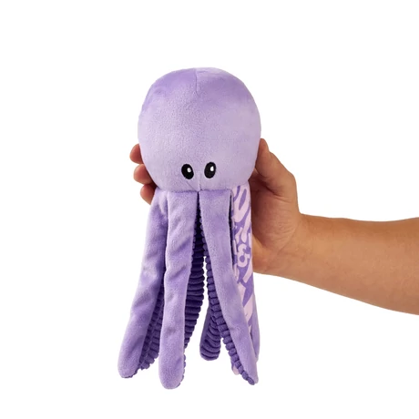 Max & Molly Huggles Toy zörgős plüss - Octopus Leila