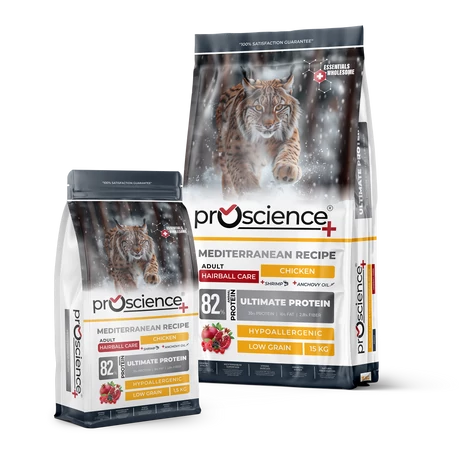 ProScience Sterilised Cat Lamb & Salmon macskatáp 15kg