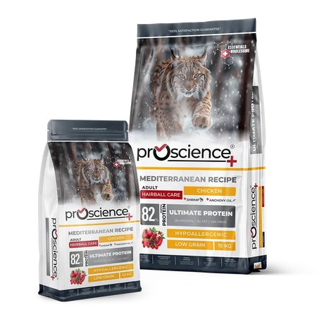 ProScience Sterilised Cat Lamb & Salmon macskatáp 15kg