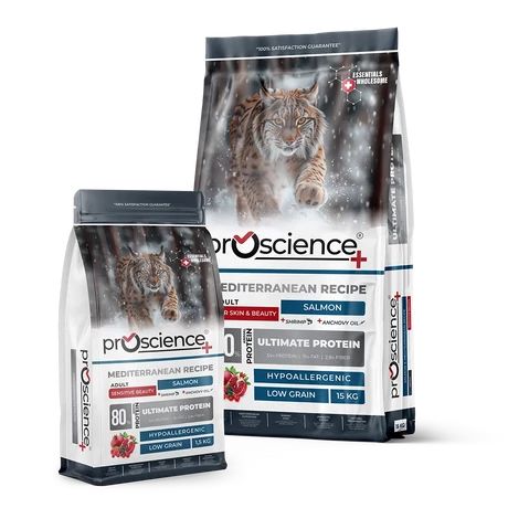 ProScience Sterilised Cat Lamb & Salmon macskatáp 15kg