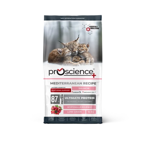 ProScience Sterilised Cat Lamb & Salmon macskatáp 15kg