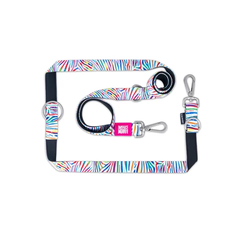 Max & Molly multi-póráz - Magic Zebra - XS