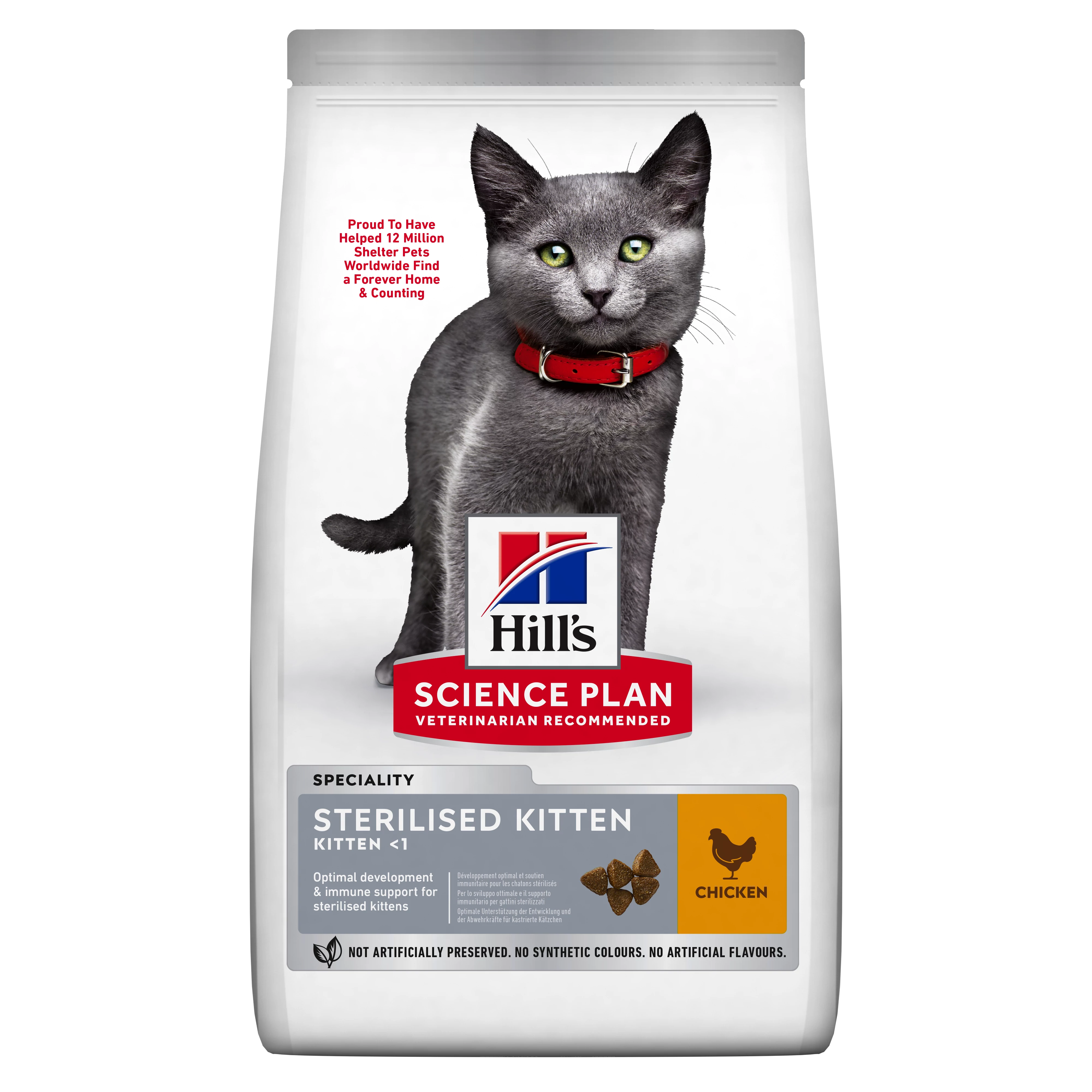 Hills SP Feline Sterilised Kitten Chicken 7kg