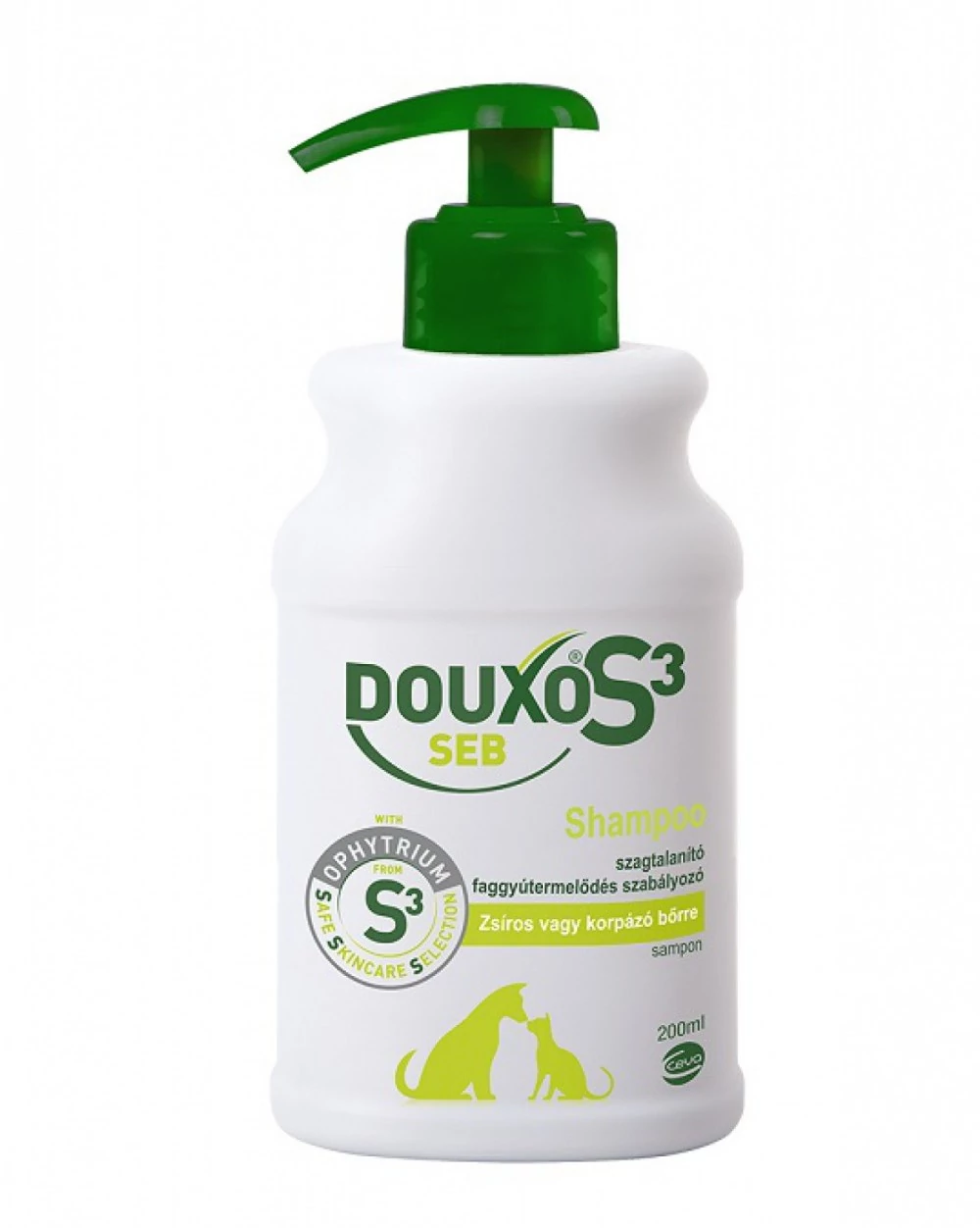 Douxo S3 SEB Sampon kutyáknak és macskáknak 200ml