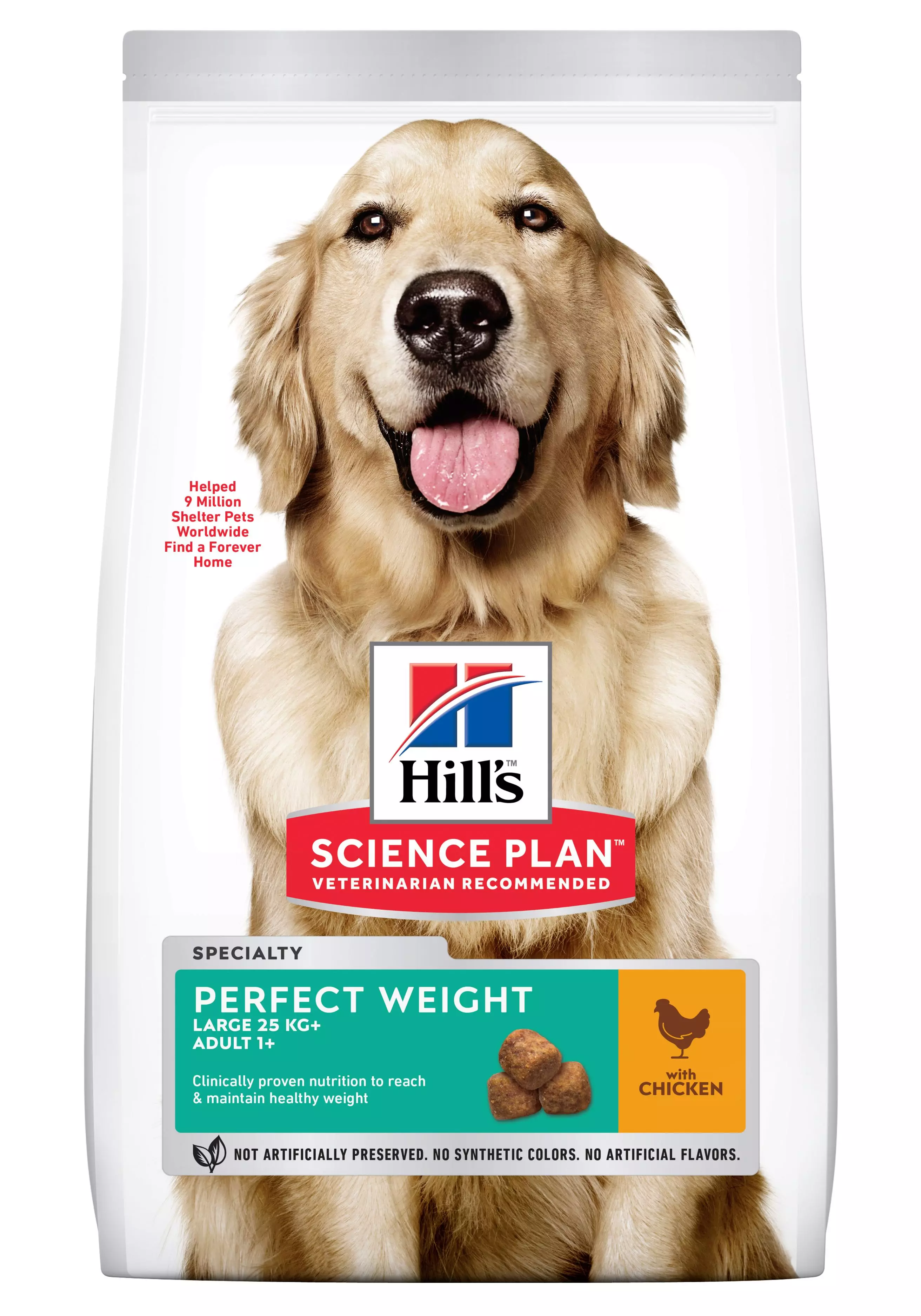 Hills SP Canine Adult Perfect Weight Large Breed 12kg