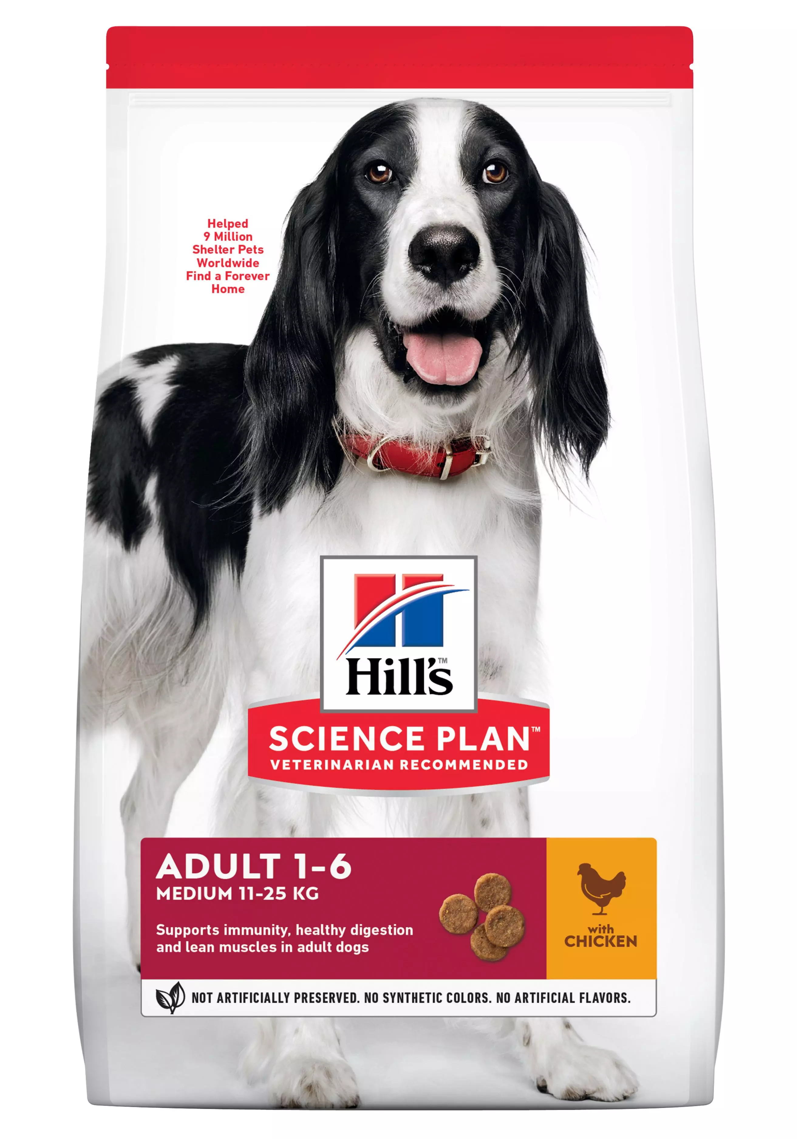 Hills SP Canine Adult Medium Chicken 2,5kg