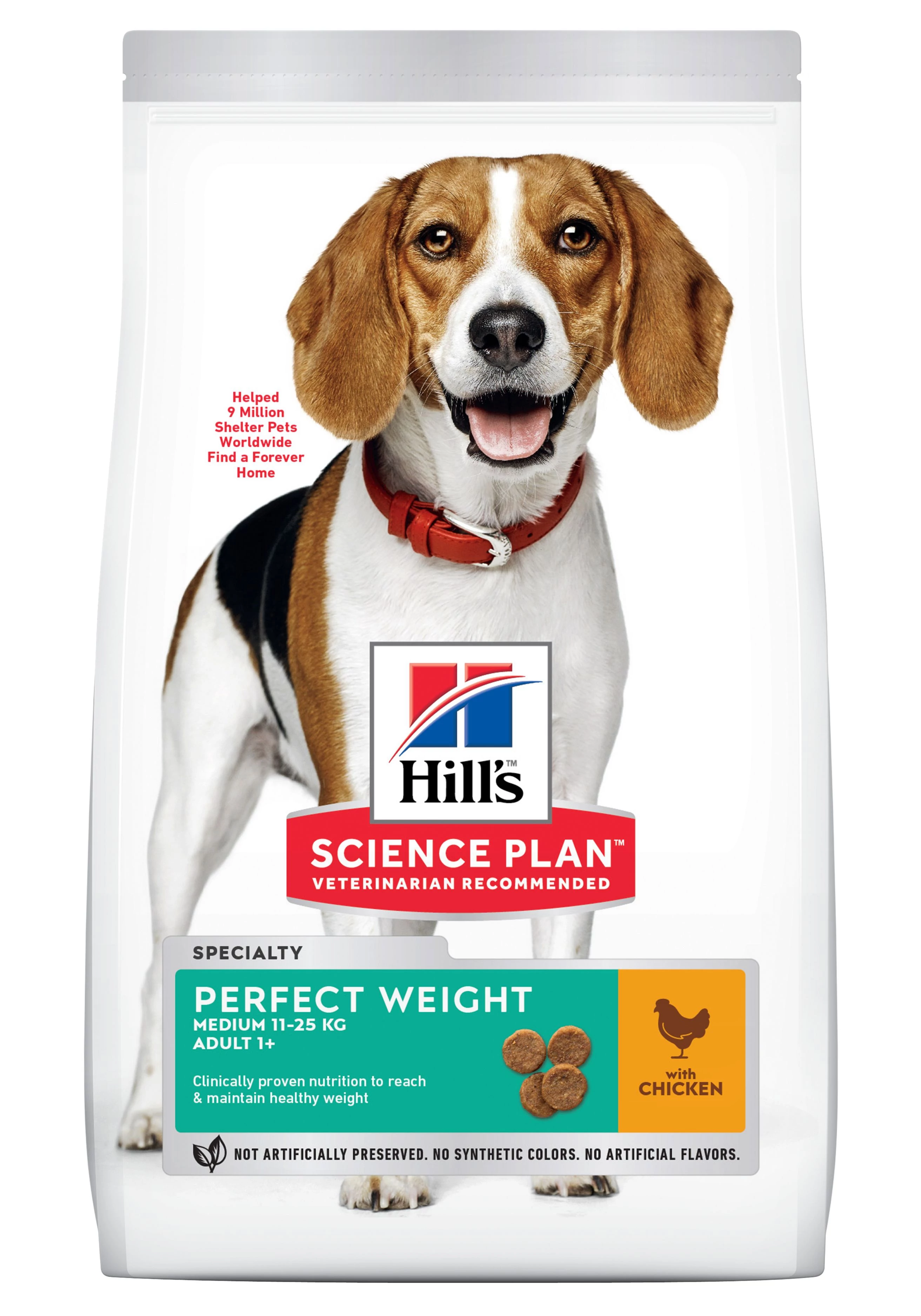 Hills SP Canine Adult Perfect Weight Medium 12kg
