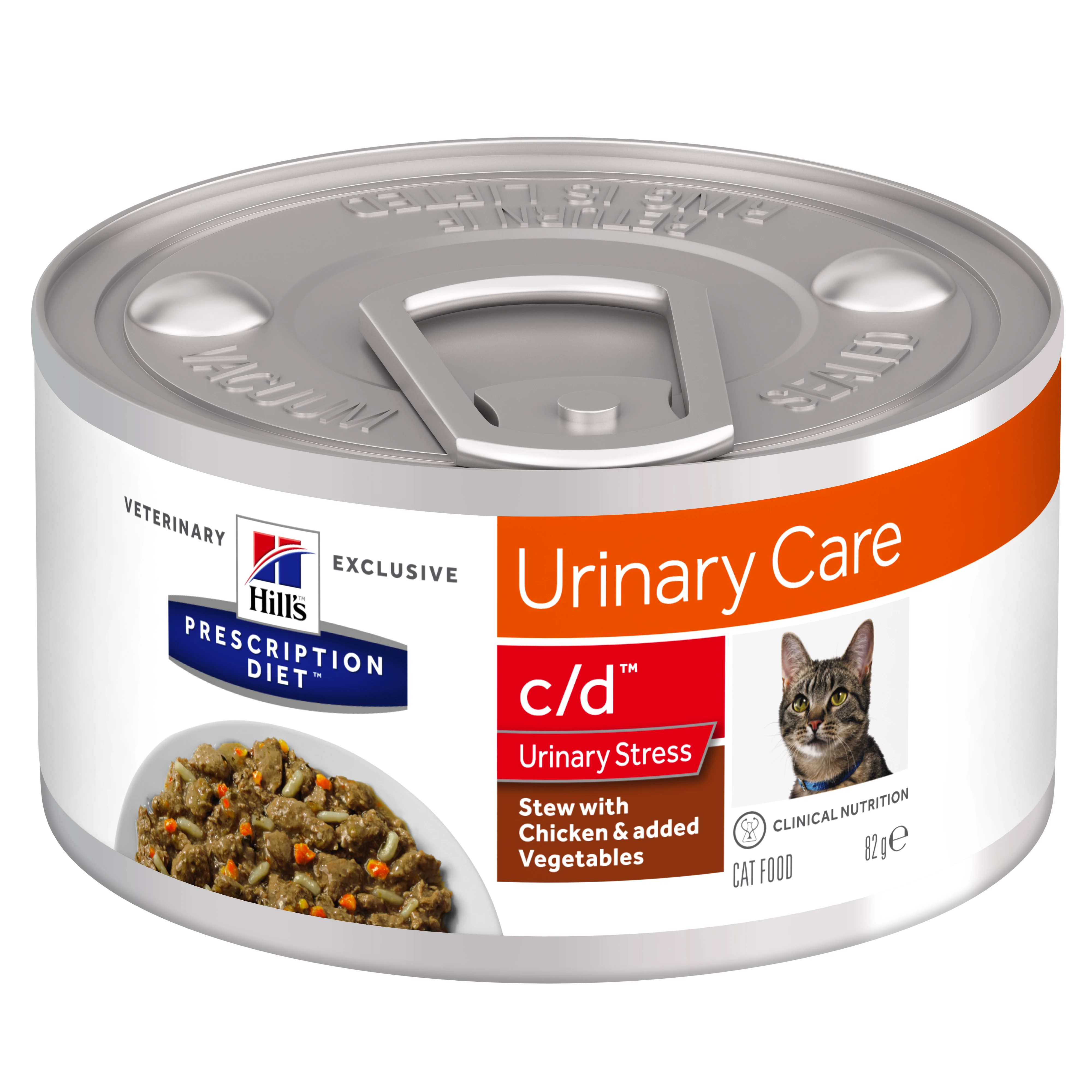 Hills PD Feline c/d Multicare Urinary Stress stew 82g