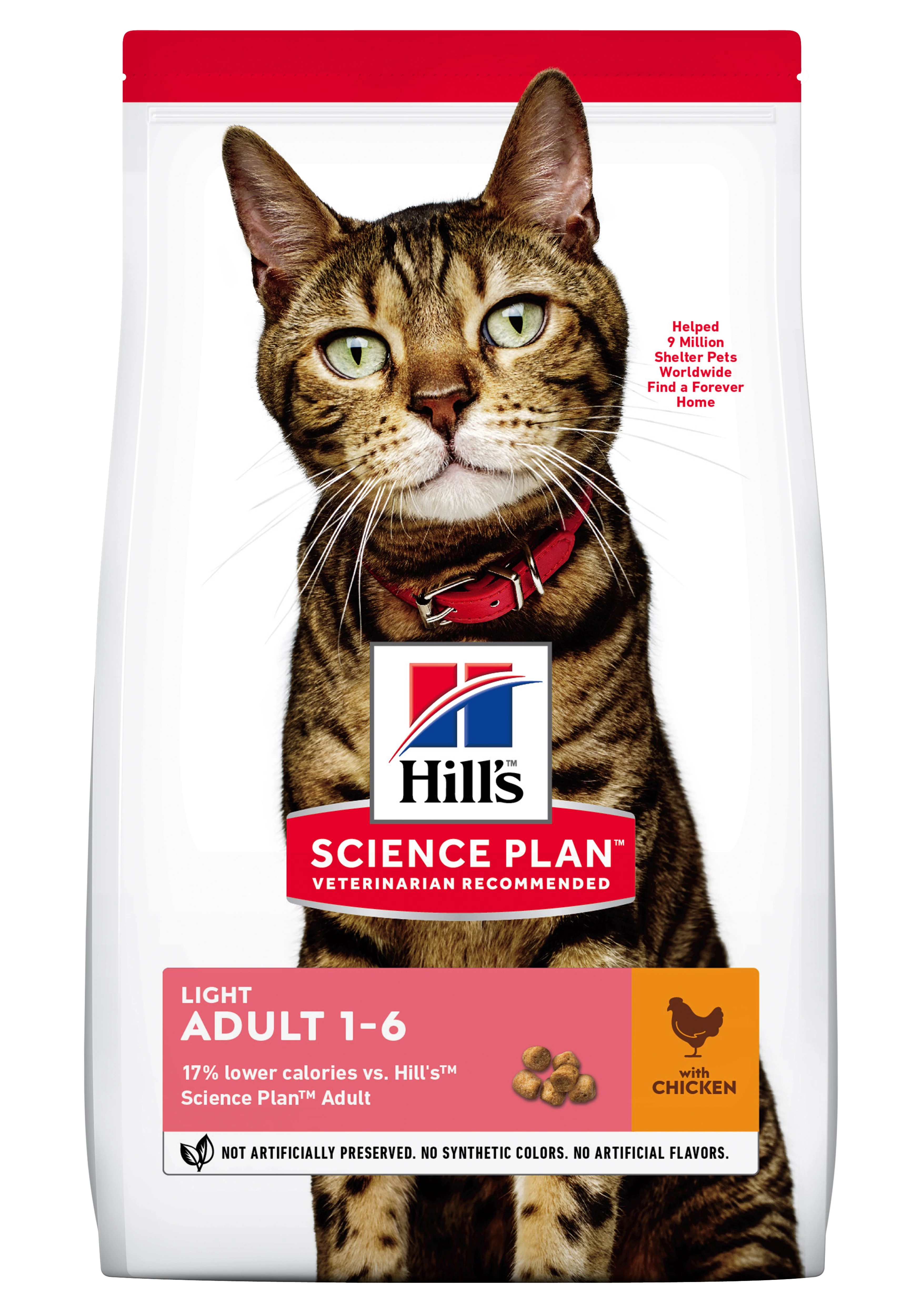 Hills SP Feline Adult Light Chicken 1,5kg