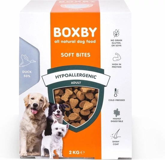 BOXBY Hypoallergenic Adult Duck 2kg